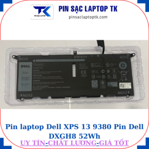 Pin Dell XPS 13 9380 Pin Dell DXGH8 52Wh