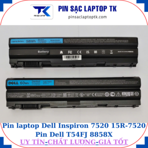 Pin Dell Inspiron 7520 15R-7520 Pin Dell T54FJ 8858X