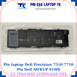 Pin Dell Precision 7510 7710 Pin Dell MFKVP 91Wh