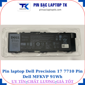 Pin Dell Precision 17 7710 Pin Dell MFKVP 91Wh