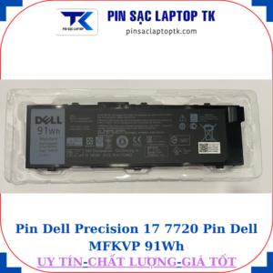 Pin Dell Precision 17 7720 Pin Dell MFKVP 91Wh