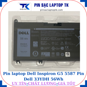 Pin Dell Inspiron G5 5587 Pin Dell 33YDH 56Wh