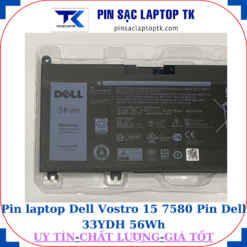 Pin Dell Vostro 15 7580 Pin Dell 33YDH 56Wh