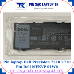 Pin Dell Precision 7510 7710 Pin Dell MFKVP 91Wh