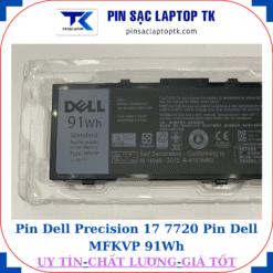 Pin Dell Precision 17 7720 Pin Dell MFKVP 91Wh