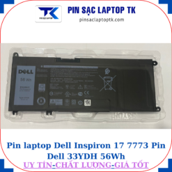 Pin Dell Inspiron 17 7773 Pin Dell 33YDH 56Wh