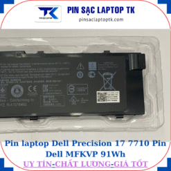 Pin Dell Precision 17 7710 Pin Dell MFKVP 91Wh