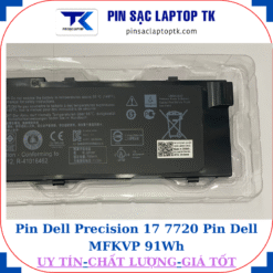 Pin Dell Precision 17 7720 Pin Dell MFKVP 91Wh