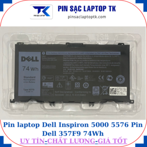 Pin Dell Inspiron 5000 5576 Pin Dell 357F9 74Wh