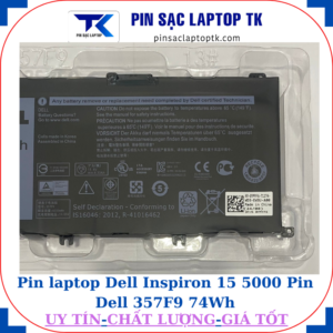 Pin Dell Inspiron 15 5000 Pin Dell 357F9 74Wh
