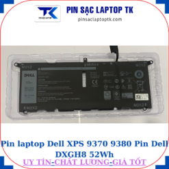 Pin Dell XPS 9370 9380 Pin Dell DXGH8 52Wh