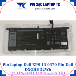 Pin Dell XPS 13 9370 Pin Dell DXGH8 52Wh