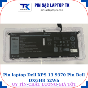 Pin Dell XPS 13 9370 Pin Dell DXGH8 52Wh