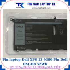 Pin Dell XPS 13 9380 Pin Dell DXGH8 52Wh