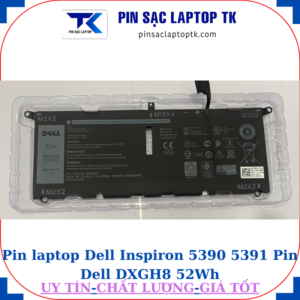Pin Dell Inspiron 5390 5391 Pin Dell DXGH8 52Wh