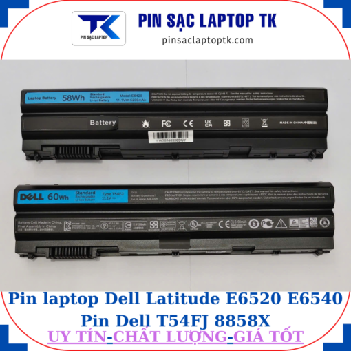 Pin Dell Latitude E6520 E6540 Pin Dell T54FJ 8858X