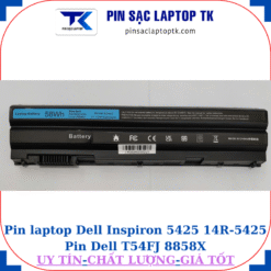 Pin Dell Inspiron 5425 14R-5425 Pin Dell T54FJ 8858X, pin tiêu chuẩn