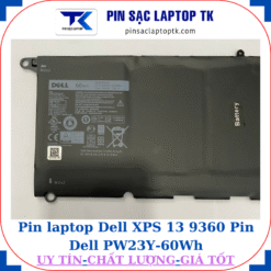 Pin laptop Dell XPS 13 9360 Pin Dell PW23Y-60Wh