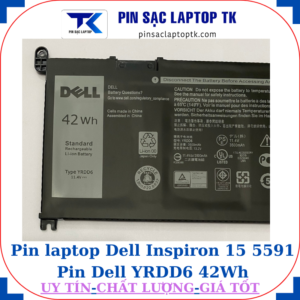 Pin Dell Inspiron 15 5591 Pin Dell YRDD6 42Wh