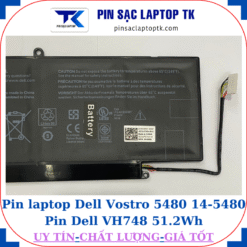 Pin Dell Vostro 5480 14-5480 Pin Dell VH748 51.2Wh