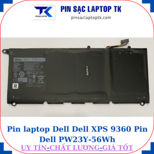 Pin Dell Dell XPS 9360 Pin Dell PW23Y-56Wh
