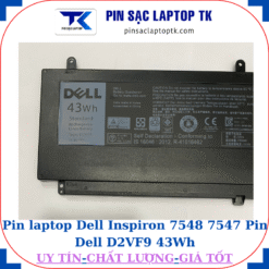 Pin Dell Inspiron 7548 7547 Pin Dell D2VF9 43Wh