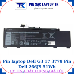 Pin Dell G3 17 3779 Pin Dell 266J9 51Wh