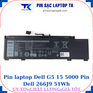 Pin Dell G5 15 5000 Pin Dell 266J9 51Wh