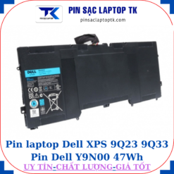 Pin Dell XPS 9Q23 9Q33 Pin Dell Y9N00 47Wh