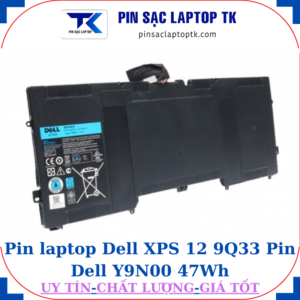 Pin Dell XPS 12 9Q33 Pin Dell Y9N00 47Wh