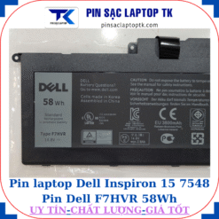 Pin Dell Inspiron 15 7548 Pin Dell F7HVR 58Wh