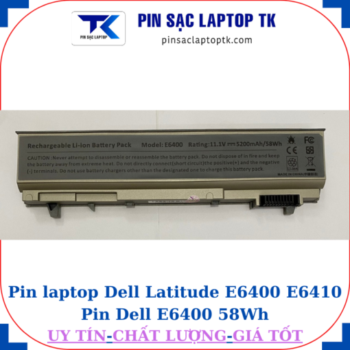 Pin Dell Latitude E6400 E6410 Pin Dell E6400 58Wh