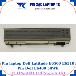 Pin Dell Latitude E6500 E6510 Pin Dell E6400 58Wh