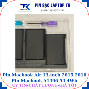 Pin Macbook Air 13 inch 2015 2016 Pin Macbook A1496-54.4Wh