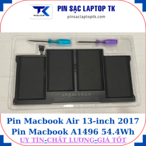 Pin Macbook Air 13 inch 2017 Pin Macbook A1496-54.4Wh