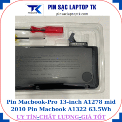 Pin Macbook Pro 13 inch A1278 mid 2010 Pin Macbook A1322 63.5Wh