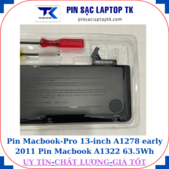 Pin Macbook Pro 13 inch A1278 early 2011 Pin Macbook A1322 63.5Wh
