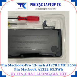 Pin Macbook Pro 13 inch A1278 EMC 2554 Pin Macbook A1322 63.5Wh