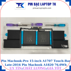 Pin Macbook Pro 15-inch A1707 Touch Bar Late 2016 Pin Macbook A1820 76.0Wh