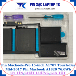 Pin Macbook Pro 15-inch A1707 Touch Bar Mid-2017 Pin Macbook A1820 76.0Wh