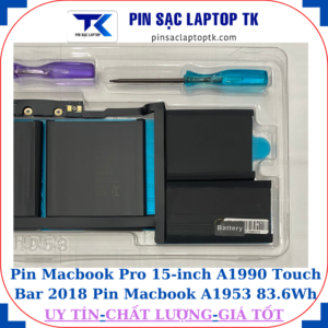Pin Macbook Pro 15 inch A1990 Touch Bar 2018 Pin Macbook A1953 83.6Wh