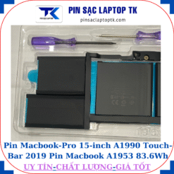 Pin Macbook Pro 15 inch A1990 Touch Bar 2019 Pin Macbook A1953 83.6Wh