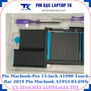Pin Macbook Pro 15 inch A1990 Touch Bar 2019 Pin Macbook A1953 83.6Wh
