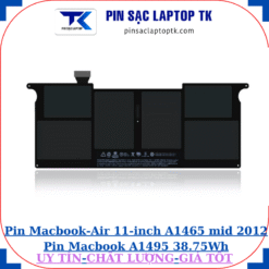 Pin Macbook Air 11 inch A1465 mid 2013 Pin Macbook A1495 38.75Wh