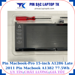 Pin Macbook Pro 15 inch A1286 Late 2011 Pin Macbook A1382 77.5Wh