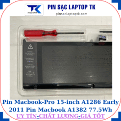 Pin Macbook Pro 15 inch A1286 Early 2011 Pin Macbook A1382 77.5Wh