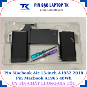 Pin Macbook Air 13 inch A1932 2018 Pin Macbook A1965 48Wh