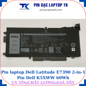 Pin Dell Latitude E7390 2-in-1 Pin Dell K5XWW 60Wh
