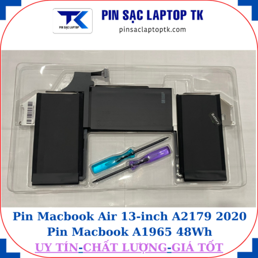 Pin Macbook Air 13 inch A2179 2020 Pin Macbook A1965 48Wh