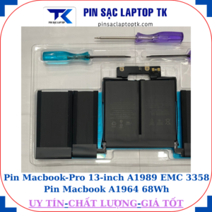 Pin Macbook Pro 13 inch A1989 EMC 3358 Pin Macbook A1964 68Wh
